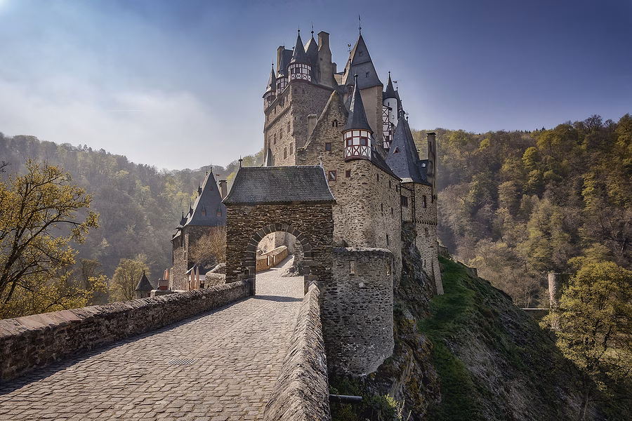 View of a European Castle
